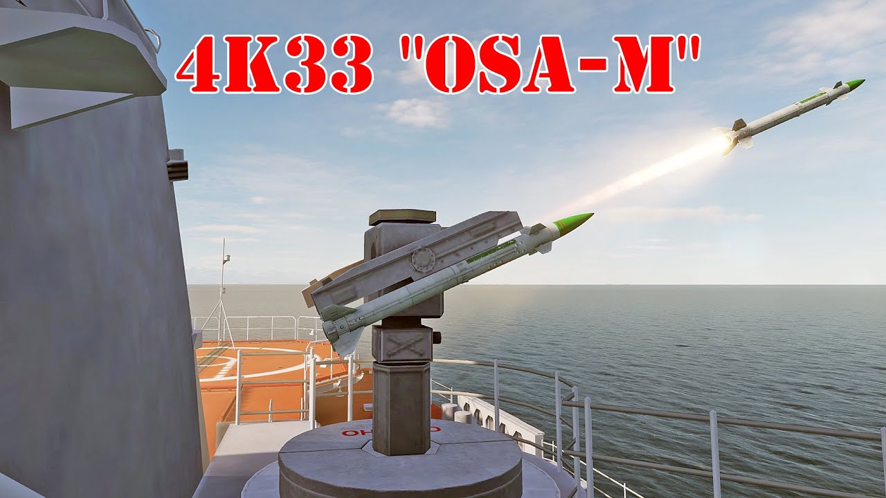 [DCS] Hệ thống phòng không hải quân "OSA-M" (SA-N-4 "Gecko")