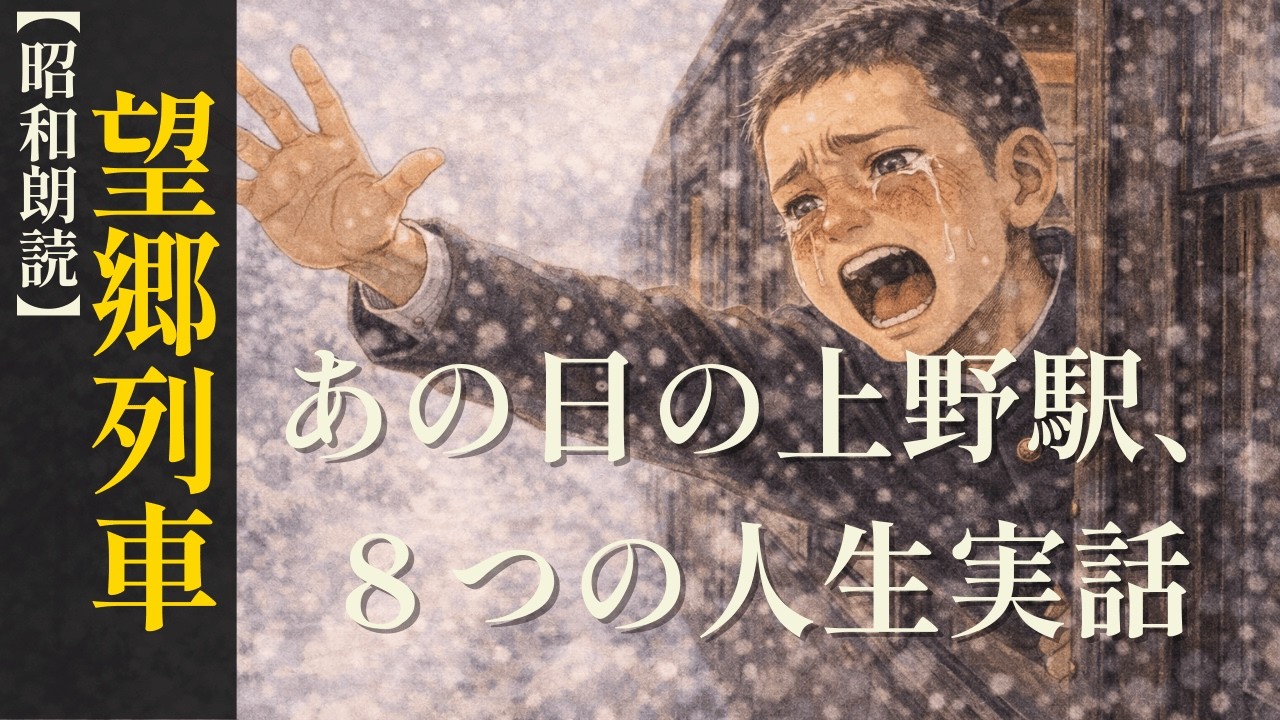 【昭和演歌ラジオ】涙の「望郷列車」…常連様からのお便りで綴る、8つの実話物語