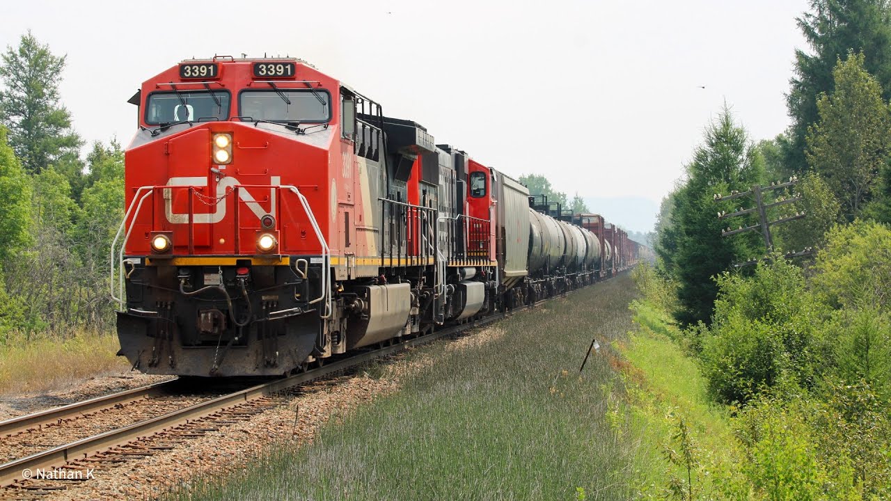CN 3391W (437) at Vibert Road (08/03/25) 