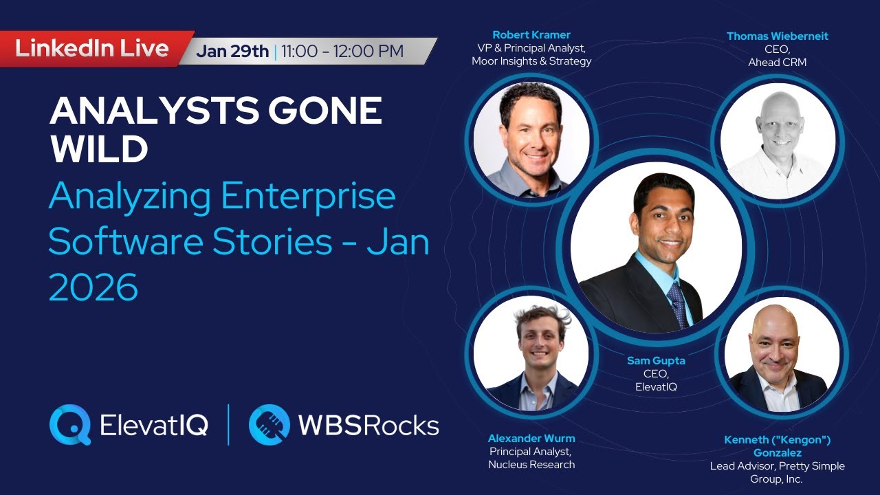 Analysts Gone Wild | Analyzing Enterprise Software Stories | Episode 45