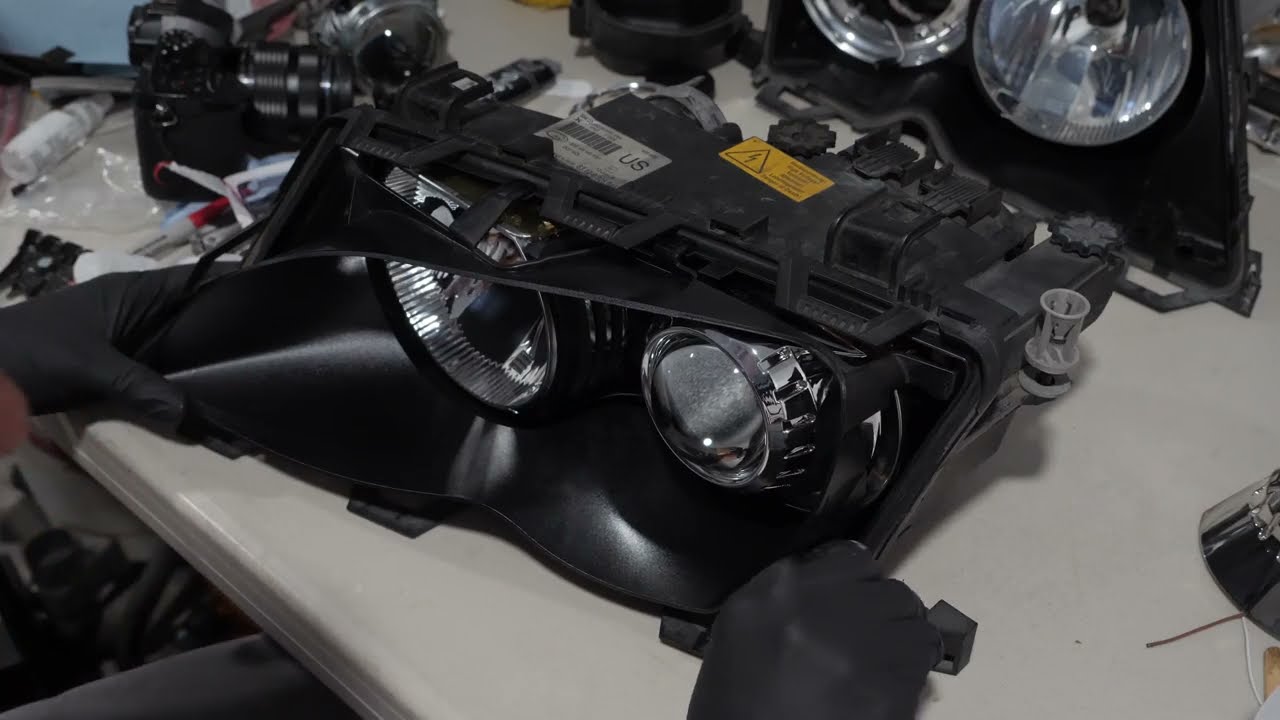 E46 Mod - Headlight Retrofit (ZKW) - Step by Step