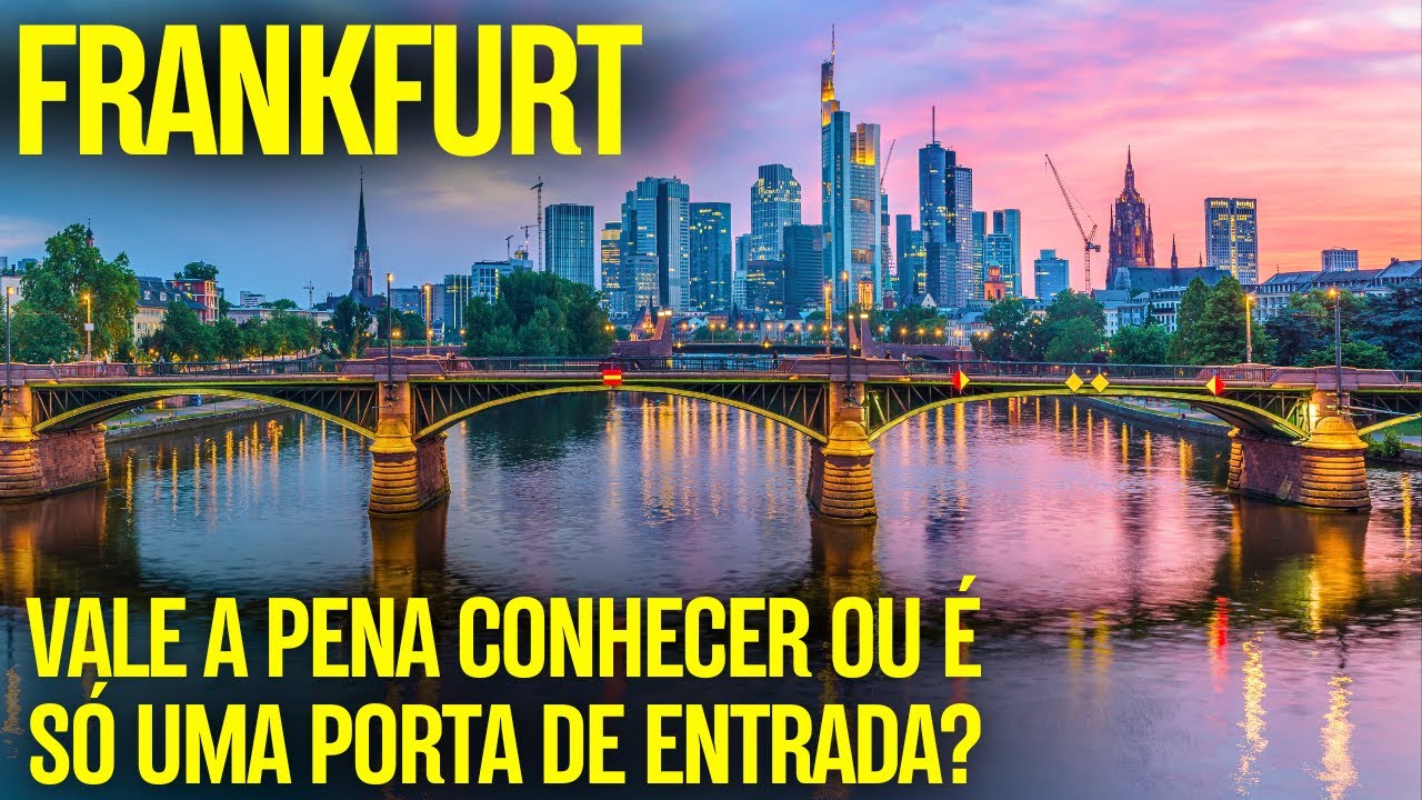FRANKFURT ALEMANHA: O que Fazer em 2 Dias na Cidade dos Arranha-céus + DICAS IMPERDÍVEIS 2025