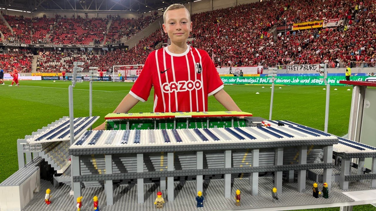 My Lego stadium goes to SC Freiburg!!!