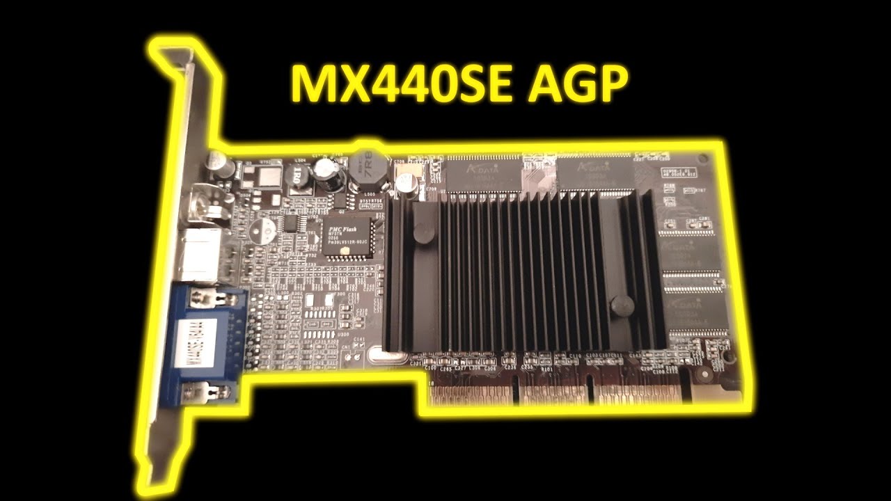 GeForce4 MX440SE AGP w moim retropececie (wymiana karty graficznej)