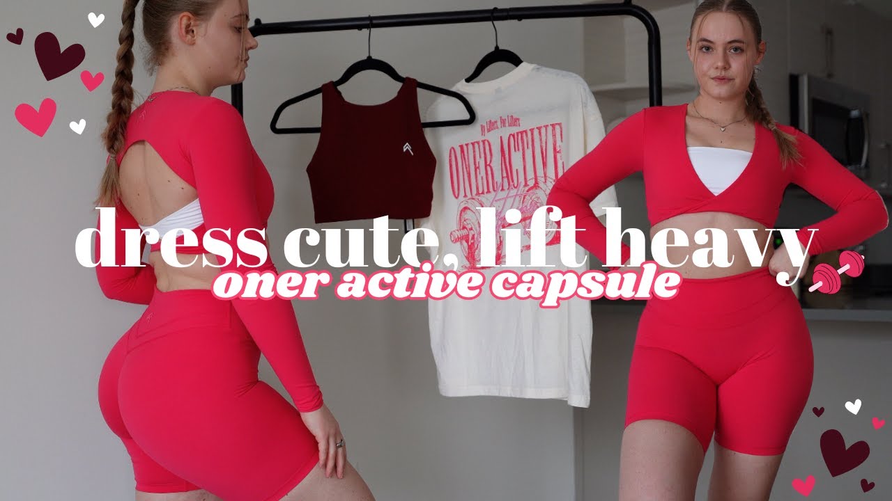 ONER ACTIVE dress cute, lift heavy capsule breakdown & try on haul
