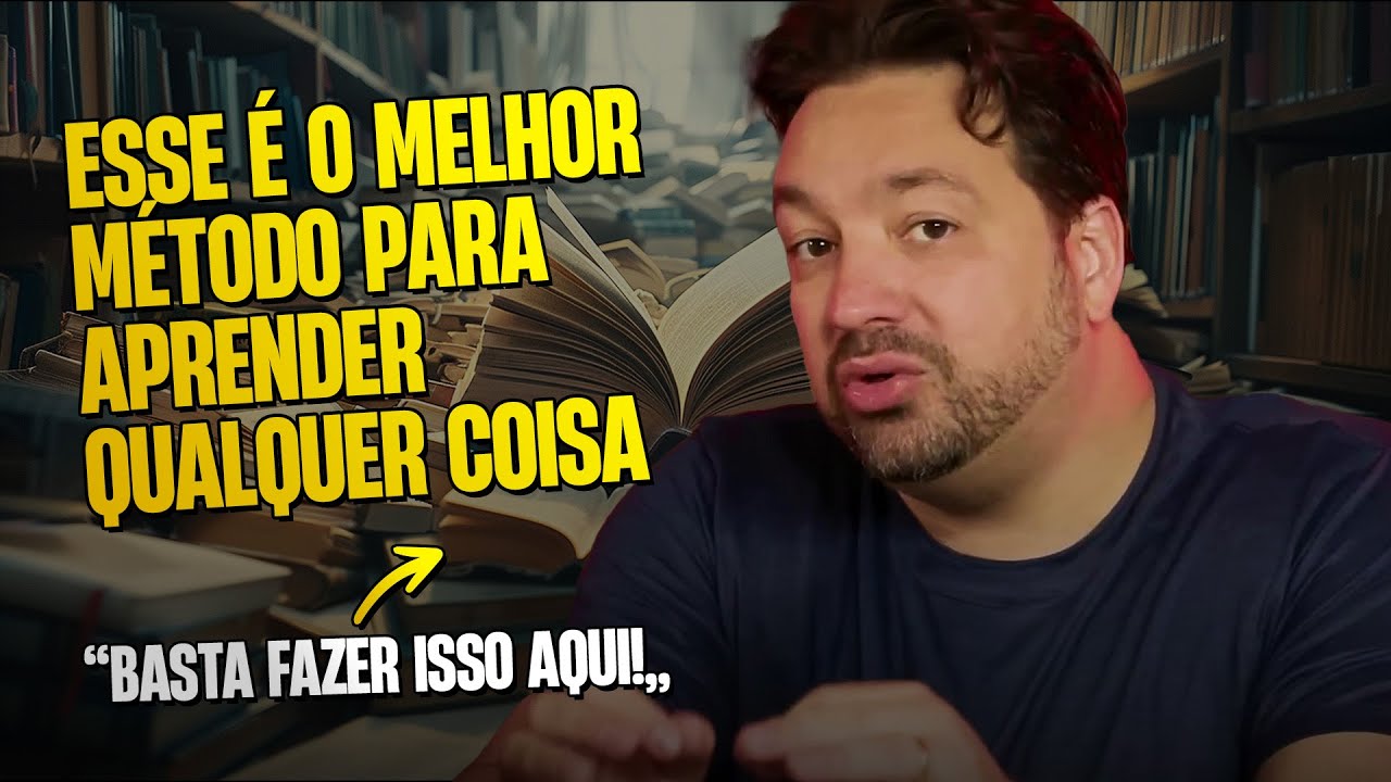 O melhor M&Eacute;TODO para vencer a PROCRASTINA&Ccedil;&Atilde;O e APRENDER QUALQUER COISA