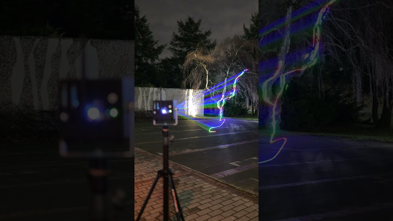 Just a few seconds with portable laser capabilities! #lasercube