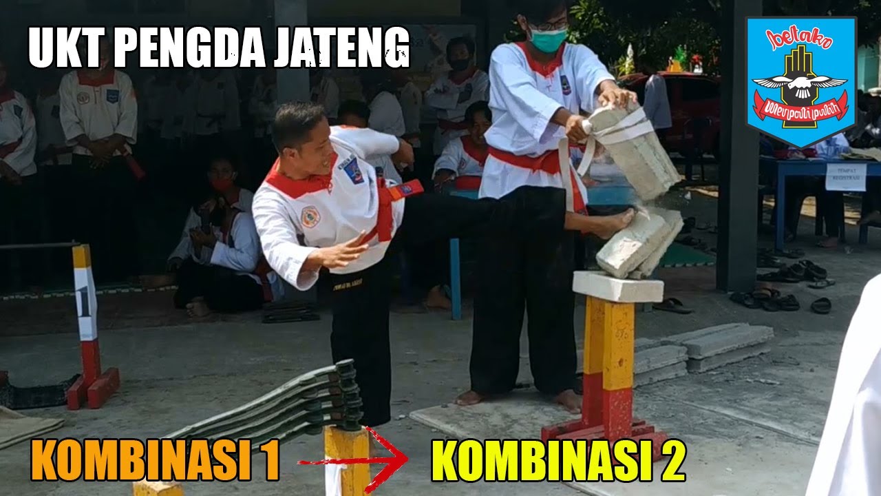 UKT Merpati Putih Pengda Jawa Tengah || Kombinasi 1 ke Kombinasi 2