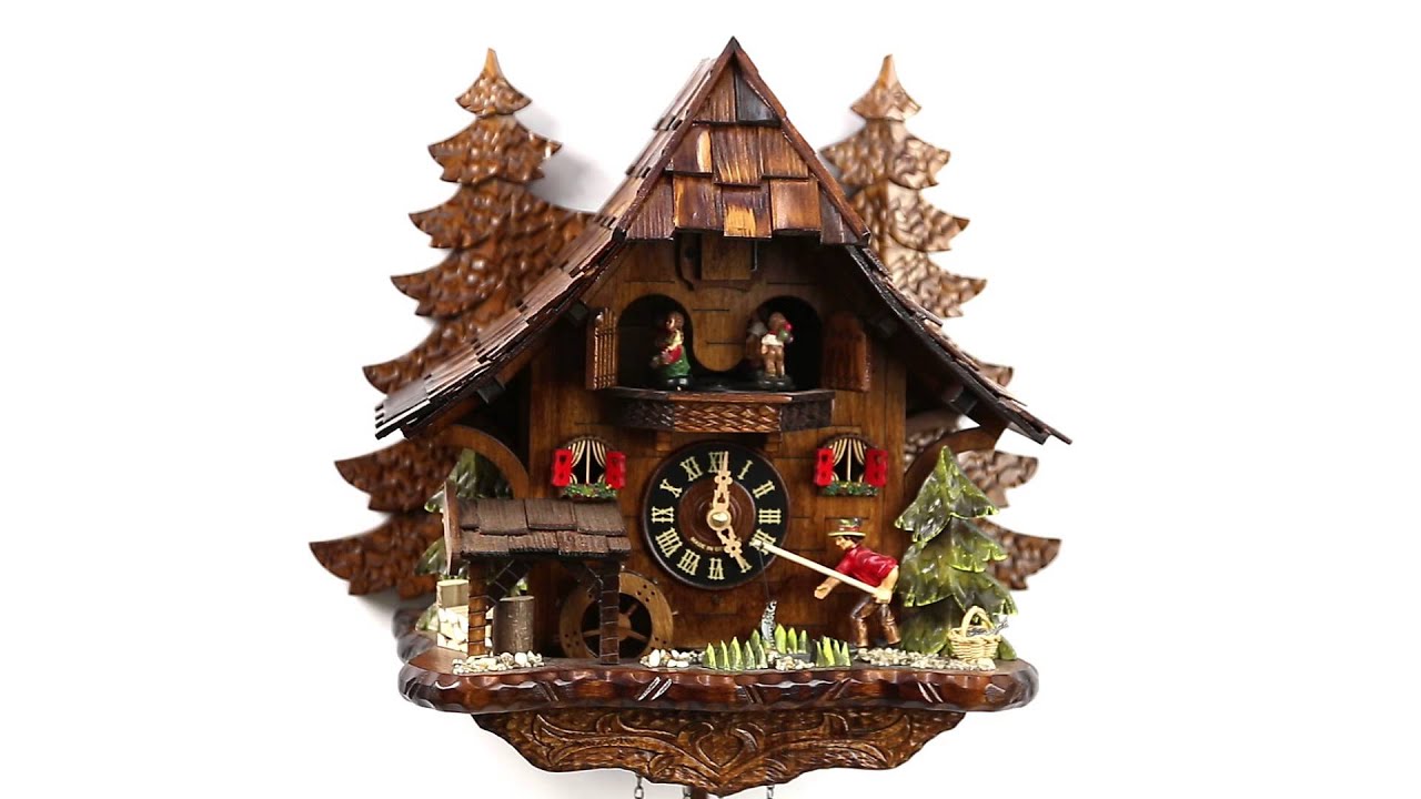 Kuckucksuhr Schwarzwaldhaus | Cuckoo Clock Black Forest House | #54137