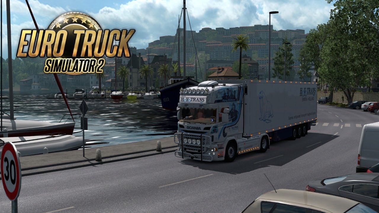 BIER LOSSEN OP HET STRAND EN NAAR DE VEILING! - Euro Truck Simulator 2 Grand Utopia {G29}