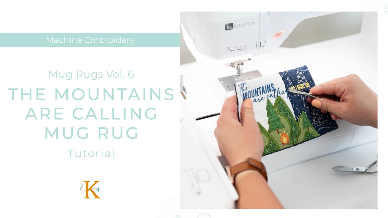 Machine Embroidery Tutorial: 