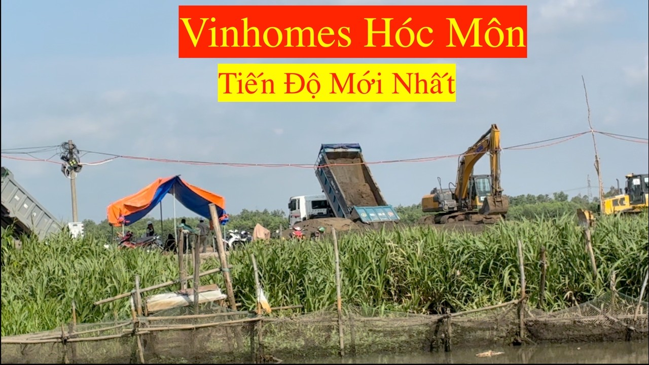 Vinhomes Hóc Môn Tiến Độ Mới Nhất Dự Án nGày 5/3/2026