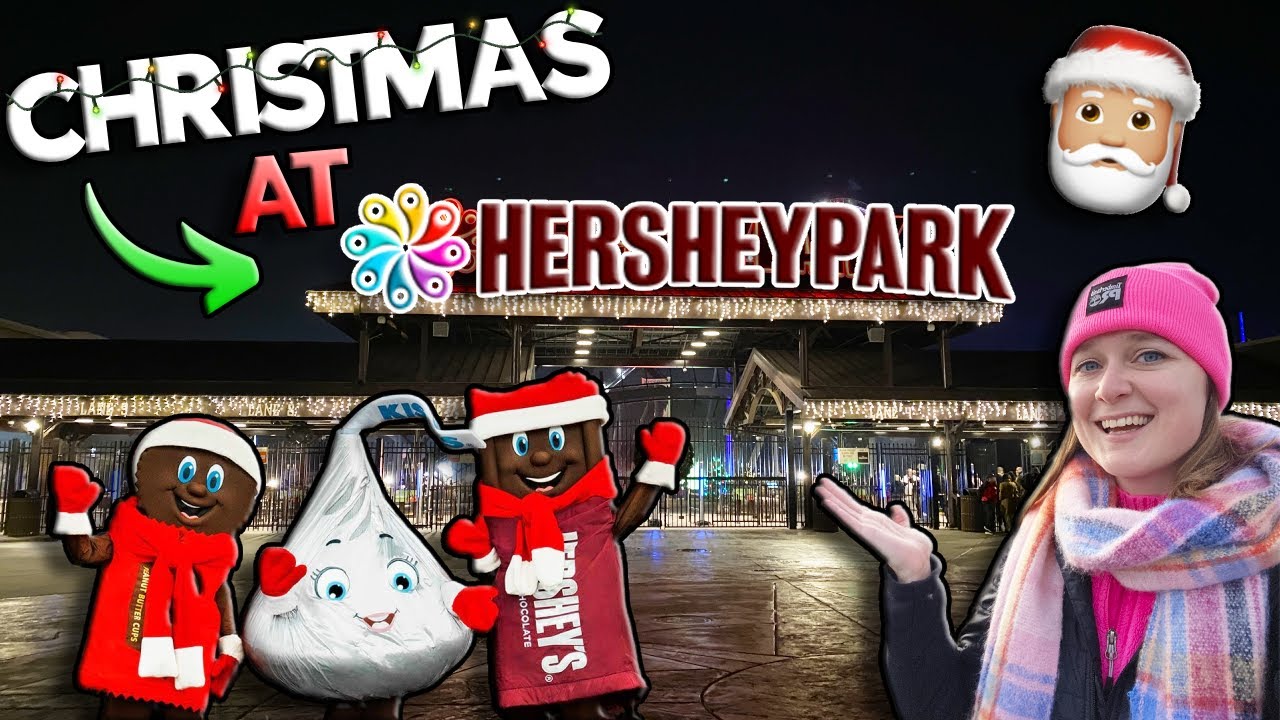 BEST of Hersheypark Christmas Candylane: Festive Rides, Food, and Reindeer?!