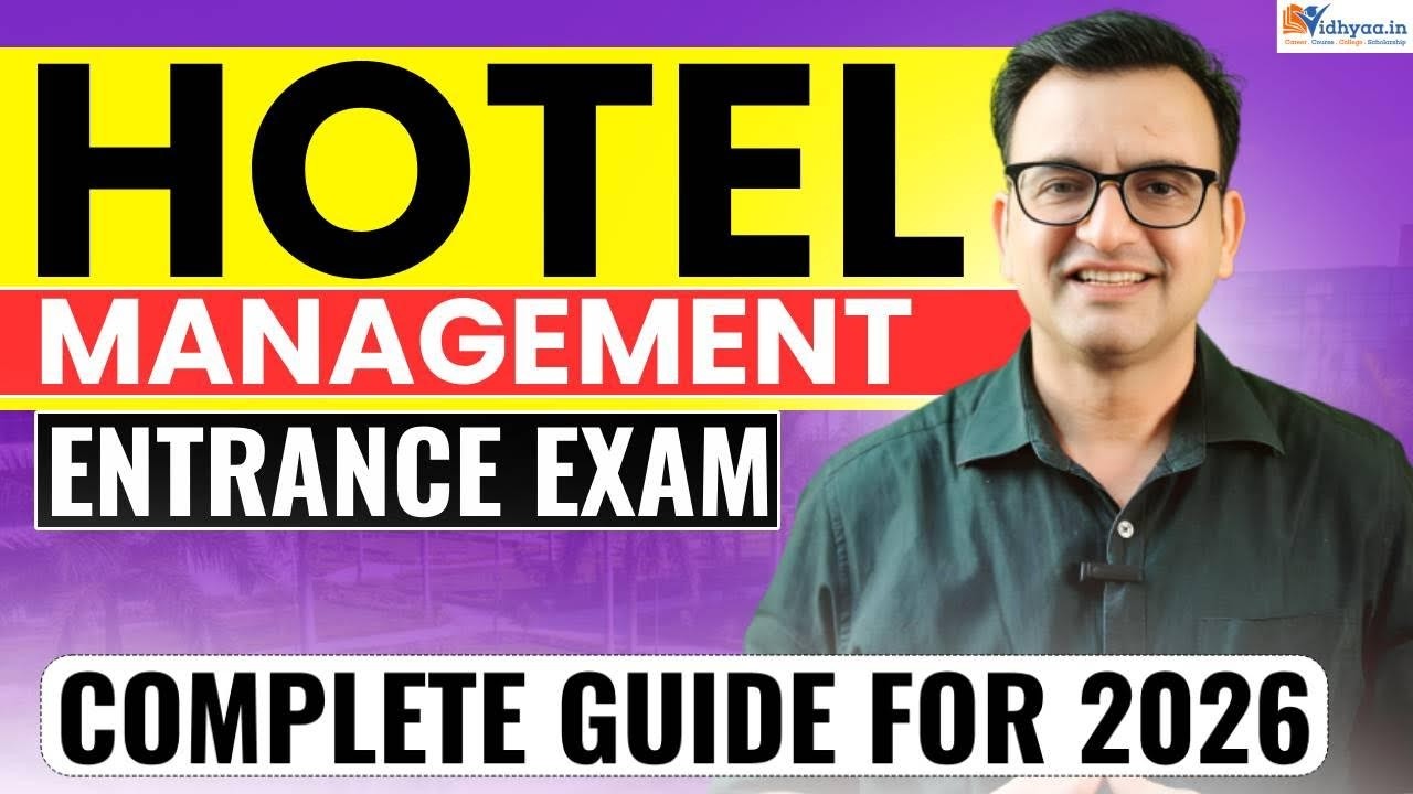 🍽️ Hotel Management Entrance Exam 2026🔥 Full Guide | NCHM JEE Form, Syllabus & Tips in Hindi