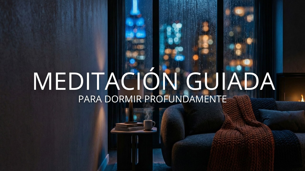 LLUVIA EN NUEVA YORK: Ruido Blanco para Dormir y Estudiar (Apartamento de Lujo) 🌃🌧️
