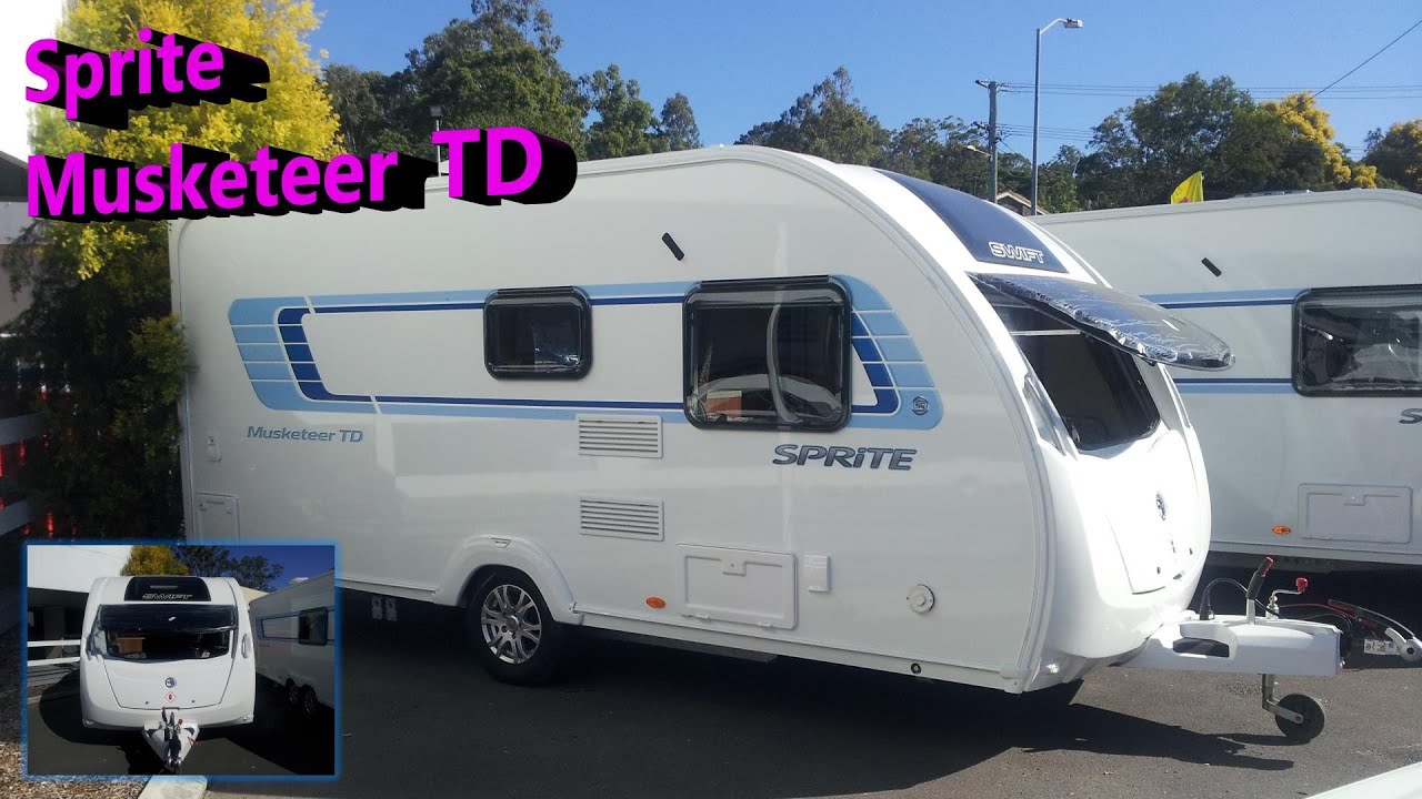 Swift Sprite Musketeer TD || A Walkthrough of our 2013 Swift 5 berth lightweight caravan