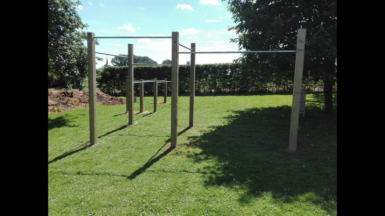 Comment construire un parc de STREET WORKOUT dans son jardin + démonstration - Bar Brothers Belgium