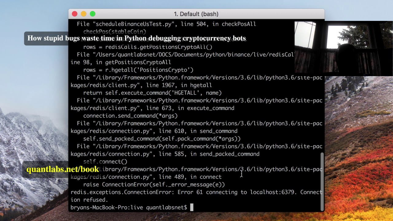How stupid bugs waste time in Python debugging cryptocurrency bots