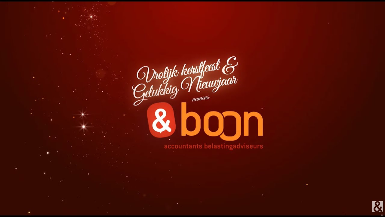 Boon Accountants Belastingadviseurs wenst iedereen fijne feestdagen!