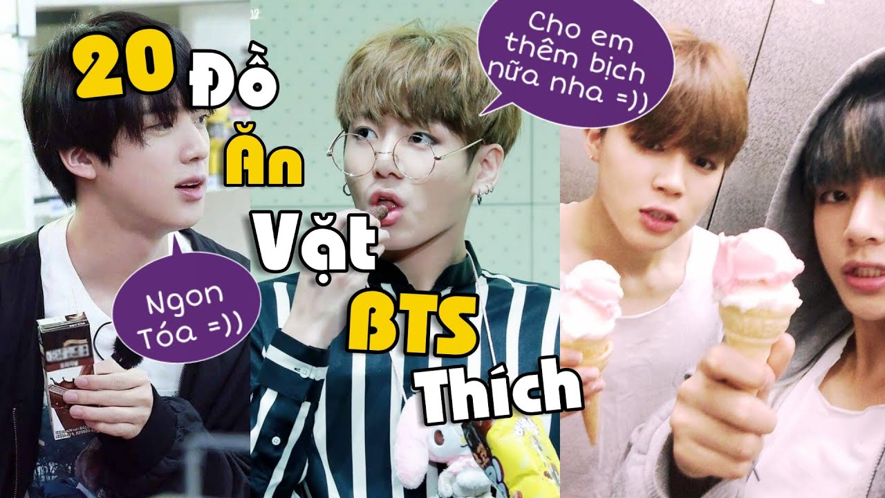 20 BTS's Favorite Snacks in the World!!!