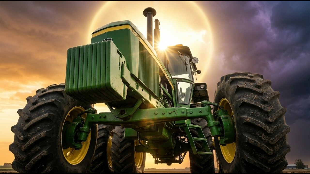 If You Grew Up on a Farm, You Know This Tractor. No GPS. No Computer. No Problem — The JD 4430