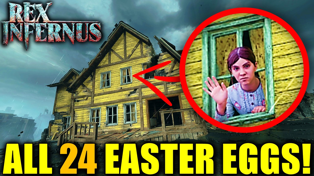 ВСЕ 24 пасхалки Rex Infernus: Гайд (Полная версия) Black Ops 7 Zombies DLC 5: Дополнительные пасх...
