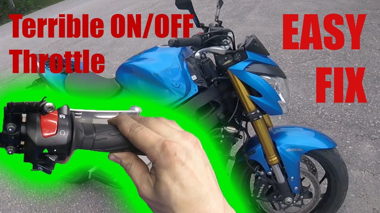 TPS-fix for terrible ON/OFF-throttle. Only for cable controlled throttle.