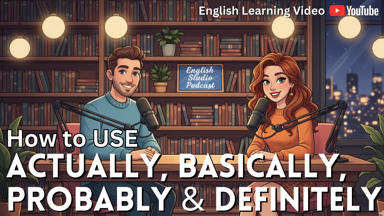 How To Use Actually, Basically, Probably & Definitely | Speak English Naturally