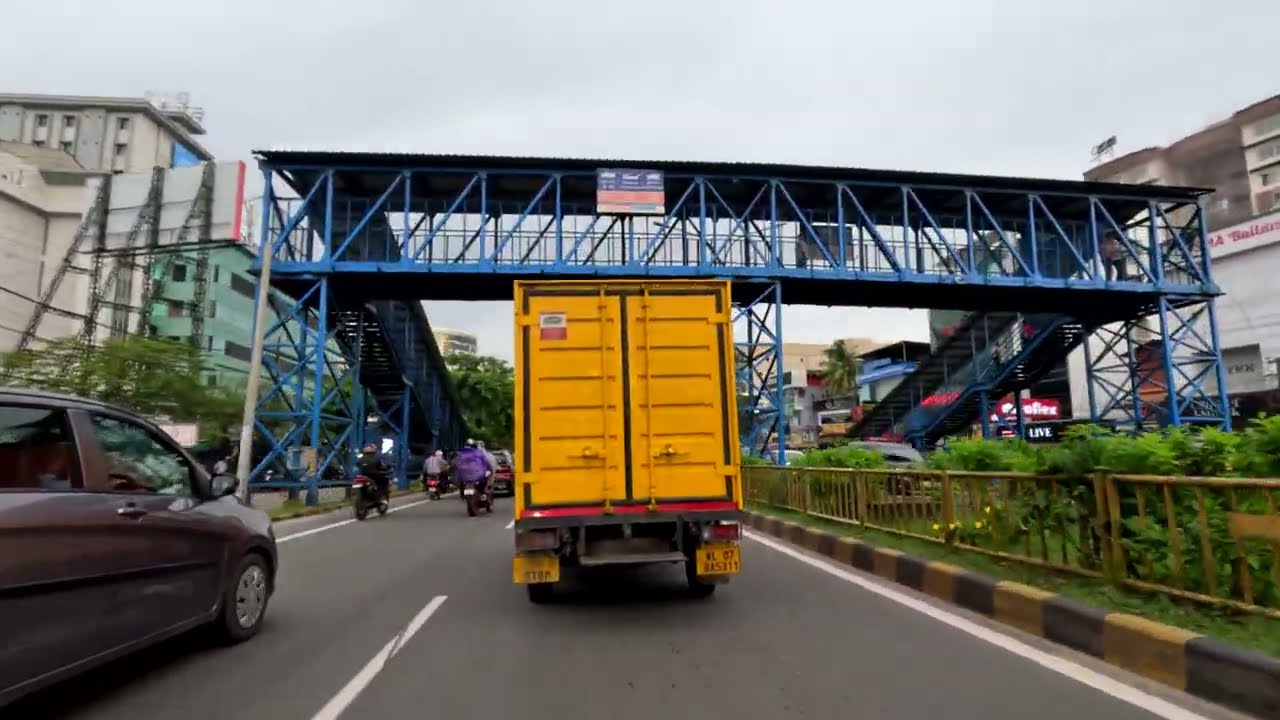 Kochi City Drive 🔥 National Highway 66 / NH 66, Edappally, Kochi, Kerala, India 🔥 4K - UHD - 60 FPS