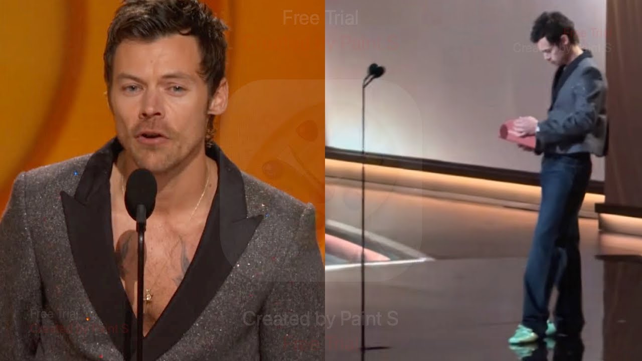 Harry Styles Snuck A Peek Inside AOTY Envelope At 2026 Grammys