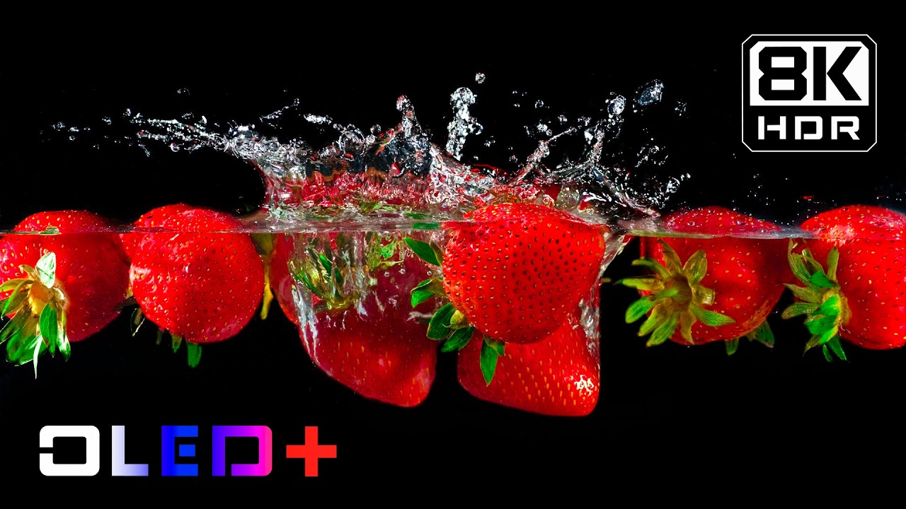 OLED DEMO – Colorful Fresh Fruit Showcase in 8K HDR | Dolby Vision™