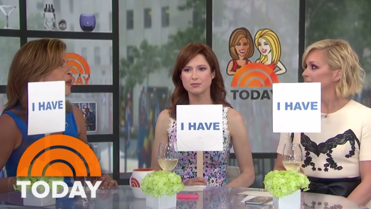 Hoda, Ellie Kemper And Jane Krakowski Play ‘Never Have I Ever’ | TODAY