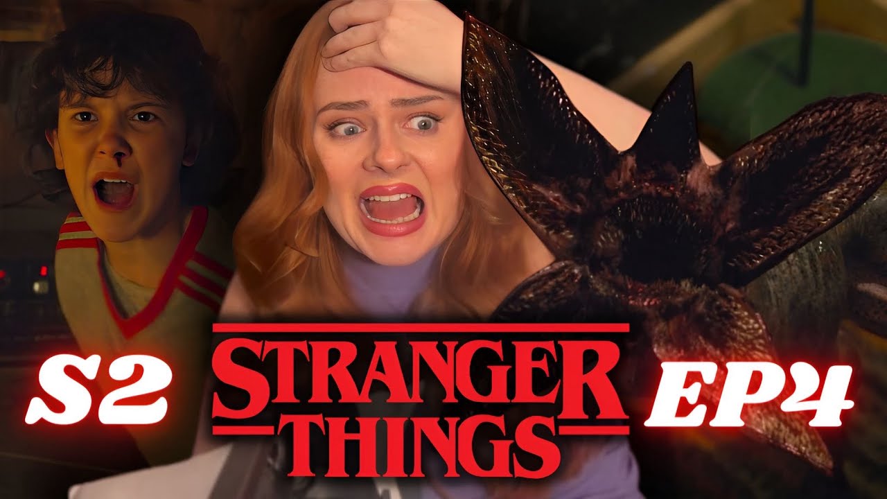 *THIS IS DARK!!!* Stranger Things 2x4 FIRST TIME REACTION!!