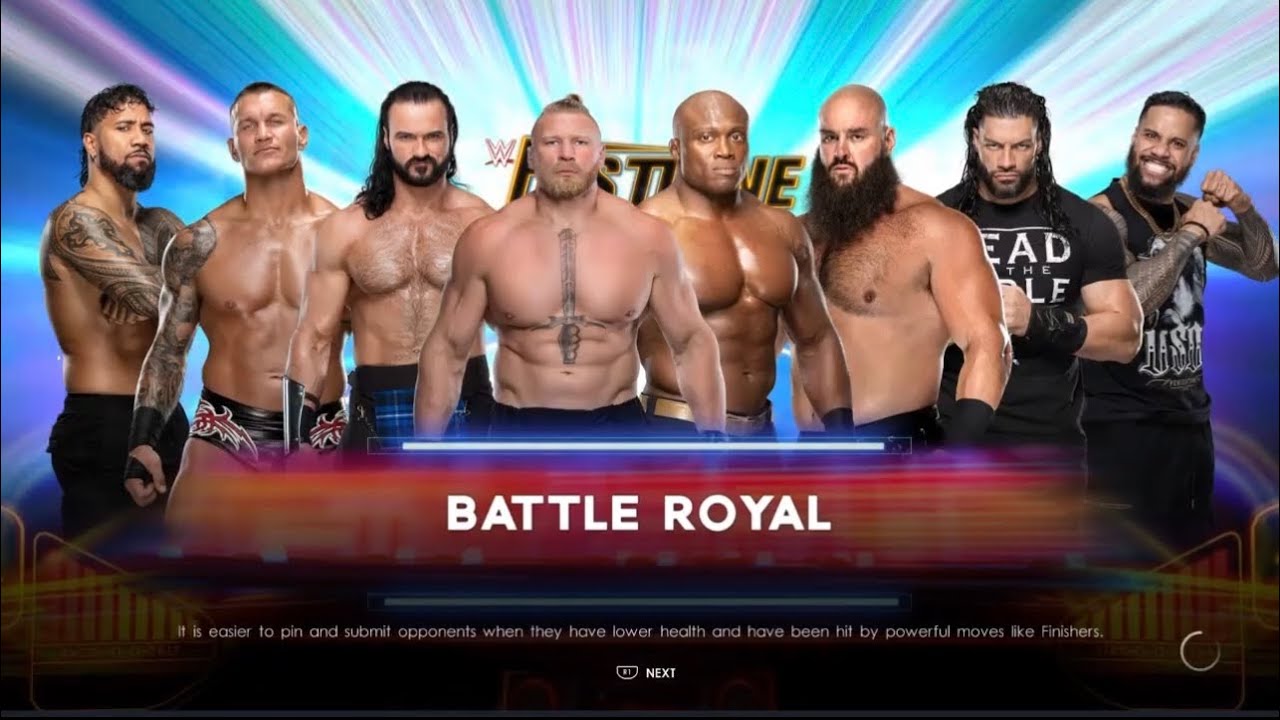 WWE GAMEPLAY (BATTLE ROYAL)🤼‍♂️.