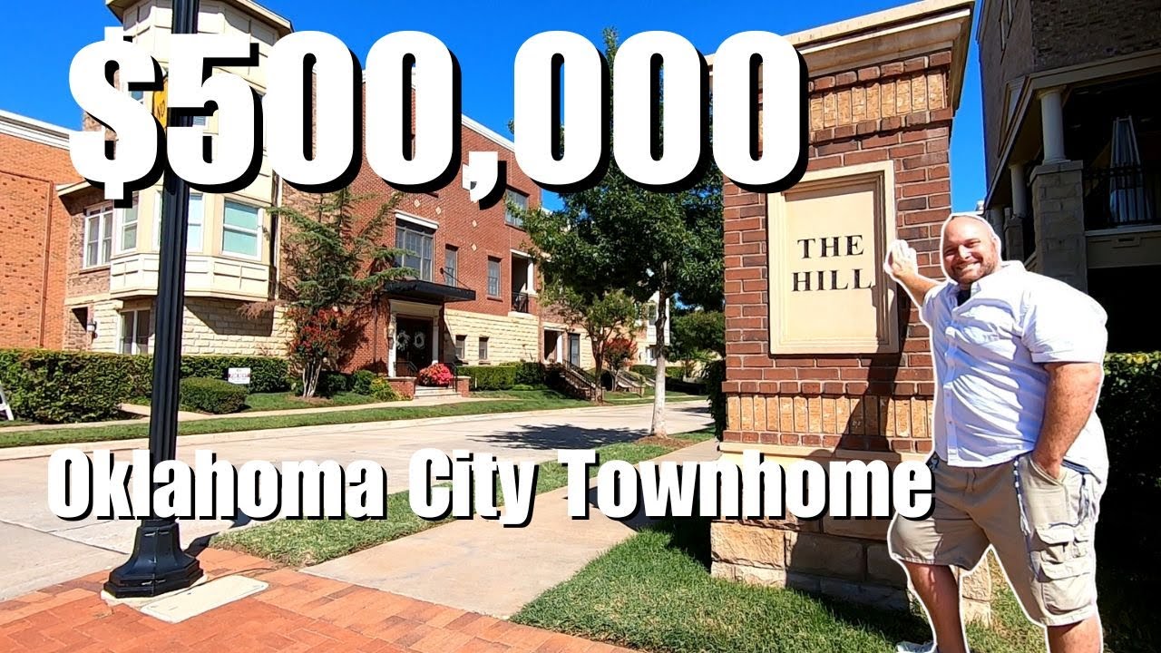 Living in Oklahoma City, Oklahoma at The Hill at Bricktown 😍 Oklahoma City Luxury Townhome Community