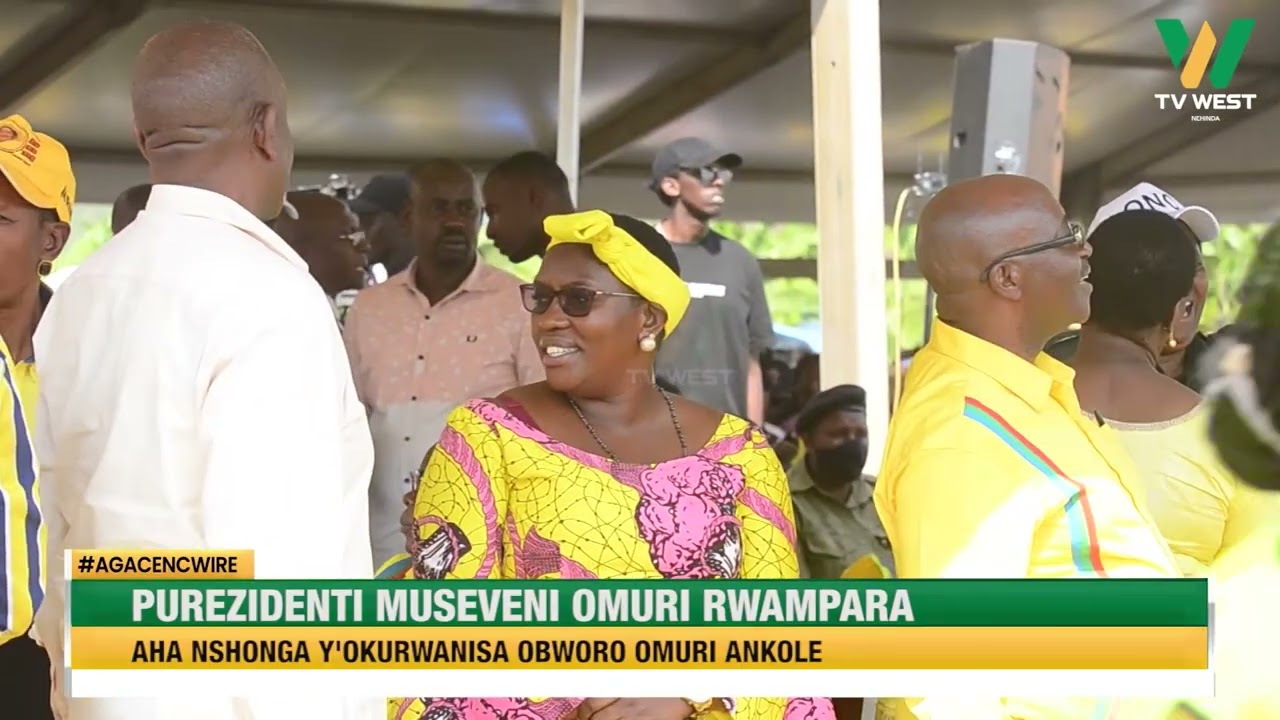 AGACENCWIRE: Purezidenti Museveni omuri Rwampara aha nshonga y'okurwanisa obworo omuri Ankole.