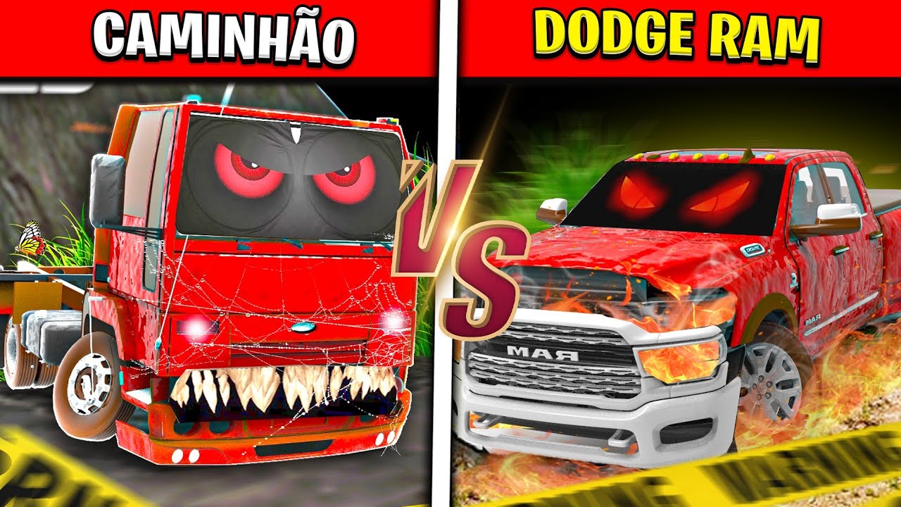 CAMINHÃO ABANDONADO VS DODGE RAM QUE PEGA FOGO! REBAIXADOS ELITE BRASIL