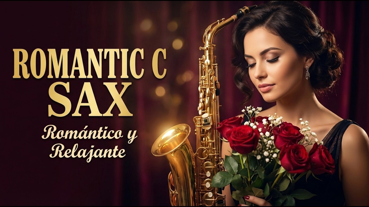 Música de sax romántico para relajarse y dormir en calma durante toda la noche (1 hora)