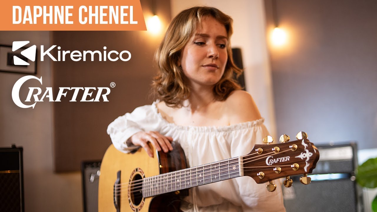Daphné Chenel  performing « Les vagues » at Kiremico + CRAFTER  Guitars Sessions in Berlin