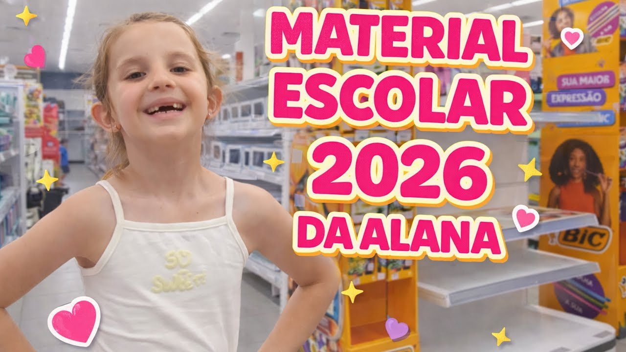 Material Escolar 2026 da Alana