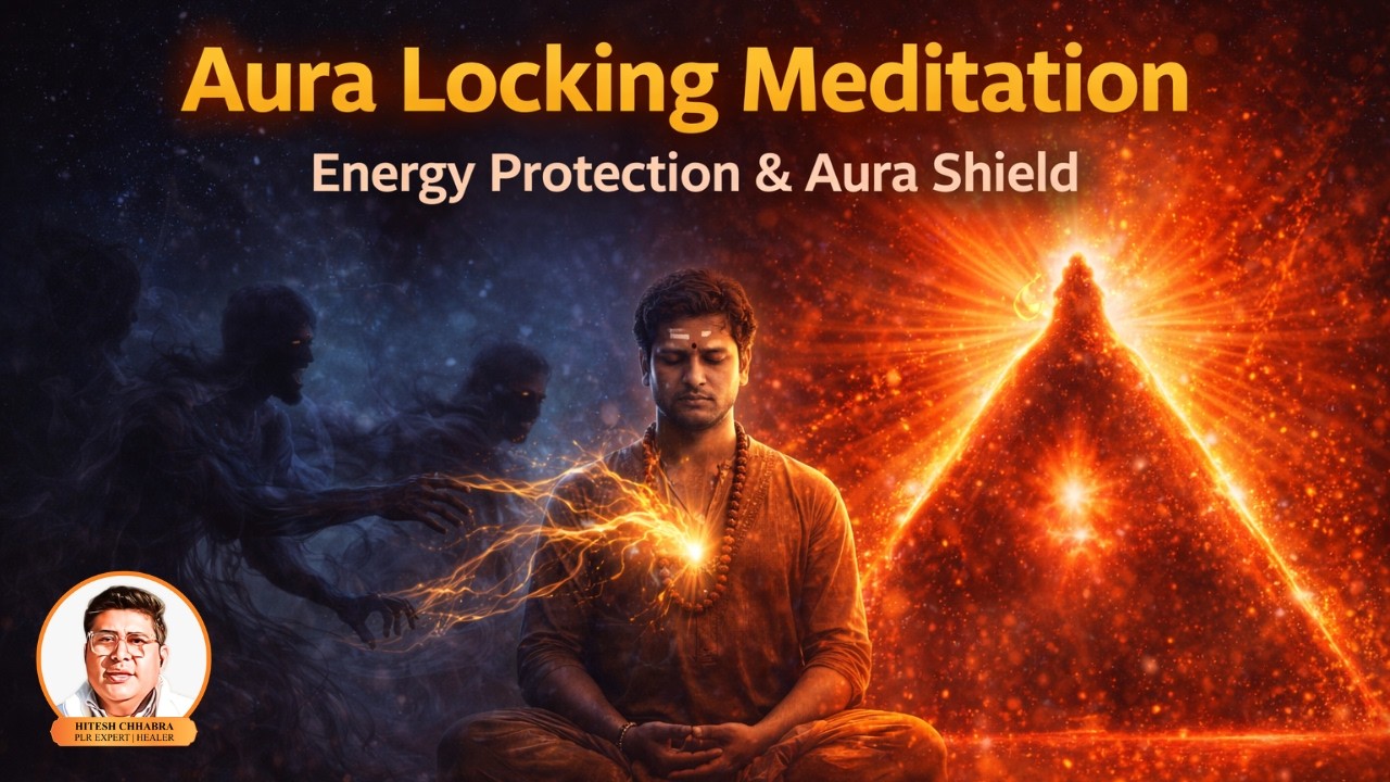 🔮 Aura Locking Meditation 🧘‍♂️ | 🛡️अपनी Energy Drain होने से बचाएँ ☀️ | श्री श्री महाकाल कवच🙏🔱
