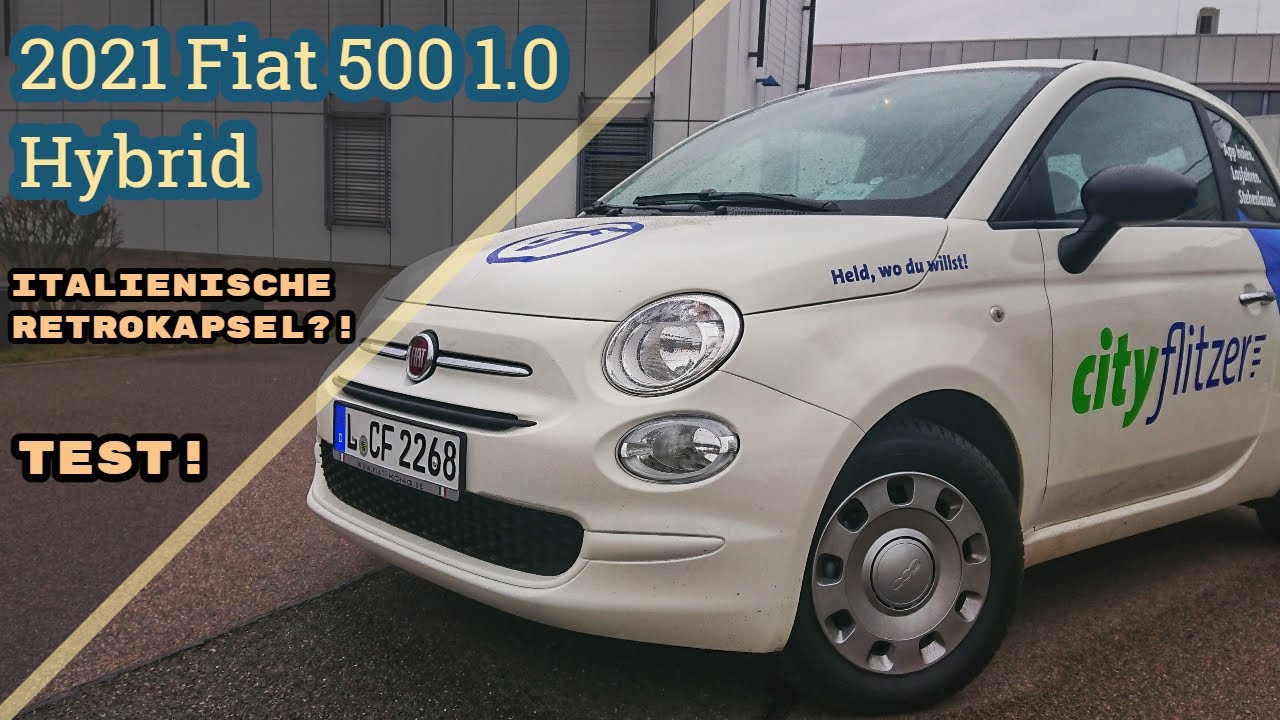 italienische Retrokapsel?! 2021 Fiat 500 1.0 Hybrid Test! [POV]