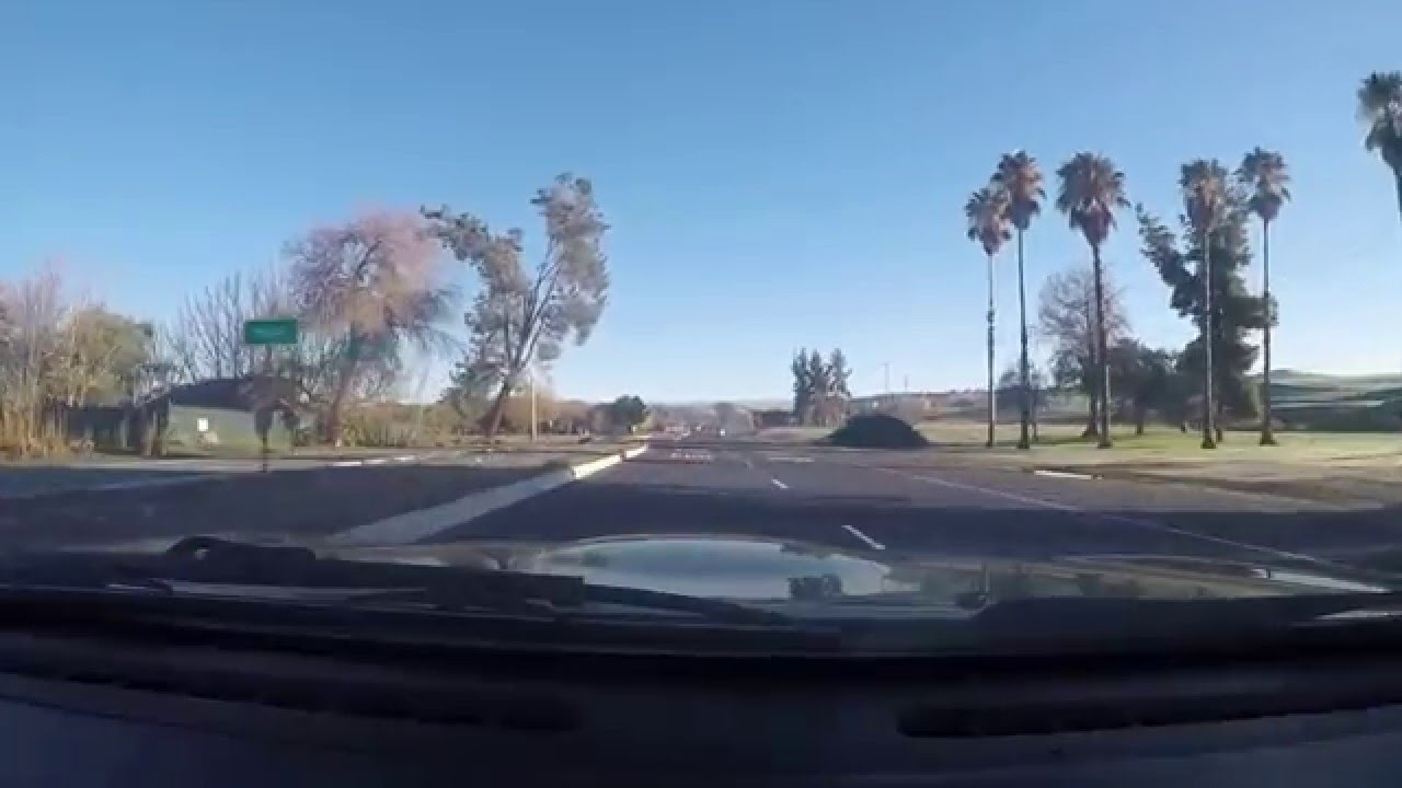 Fresno driving up Friant Rd (1)