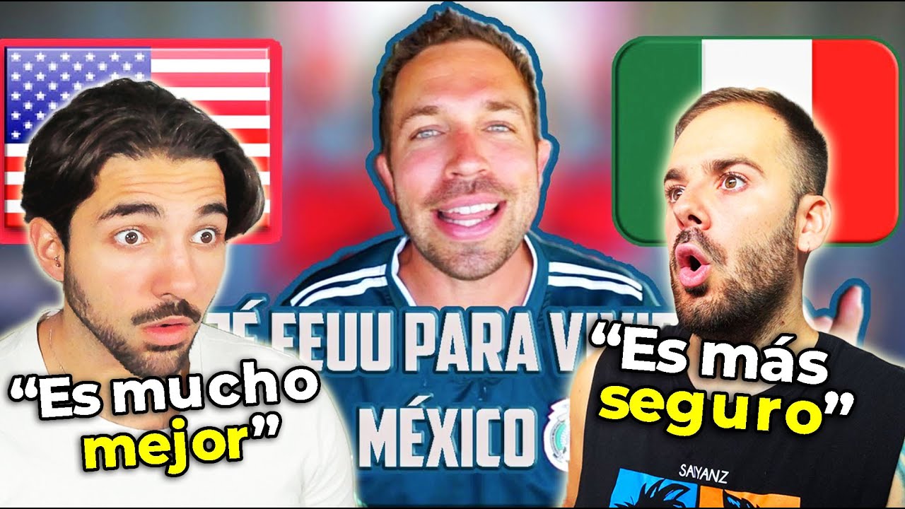 GRINGO explica por qué DEJÓ EEUU para MUDARSE a MÉXICO 🇲🇽 *¿el mejor país para vivir? 😯