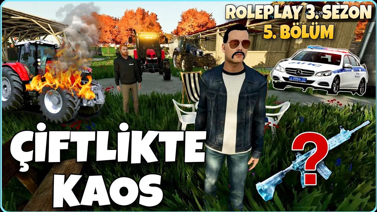 RAGNAR BAYRO'NUN TRAKTÖRÜNÜ KUNDAKLADI / BAYRO'NUN CEVABI COK SERT OLDU / ROLEPLAY BÖLÜM 5