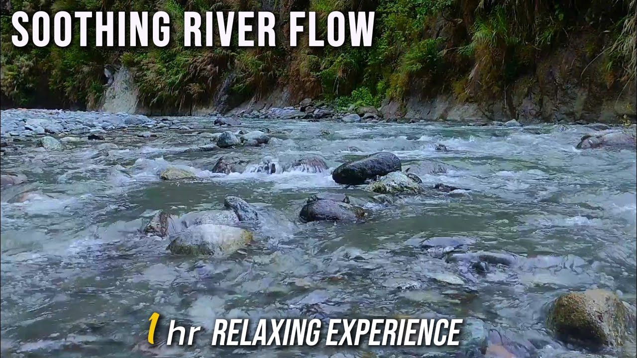 SOOTHING FLOWING RIVER WATER 🌊 DEEP SLEEP & RELAXATION 
