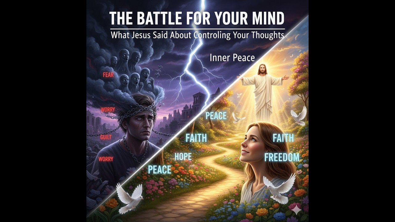 The Battle for Your Mind: What Jesus Said About Controlling Your Thoughts and Inner Peace