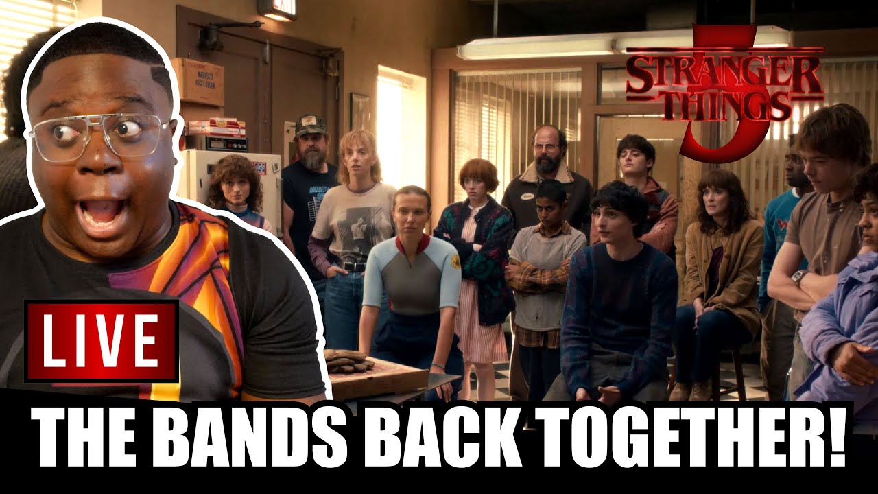 Реакция на вторую часть «Очень странных дел» в прямом эфире и обзор со спойлерами | Компания снов...