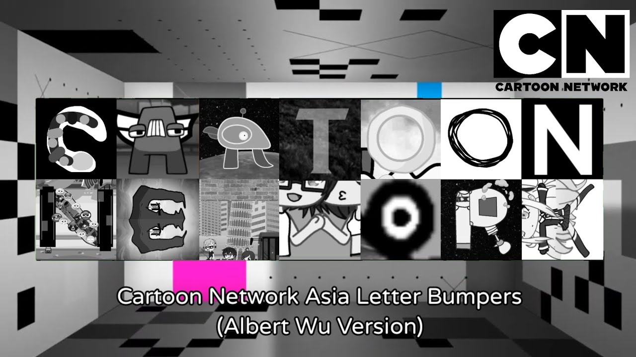 Cartoon Network Asia Letter Bumpers (Albert Wu Version)