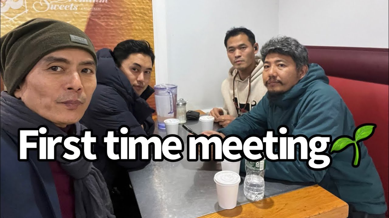 How exciting // NYC Tibetan Uber Driver //  First time friends meeting // New Tibetan Vlog🌱